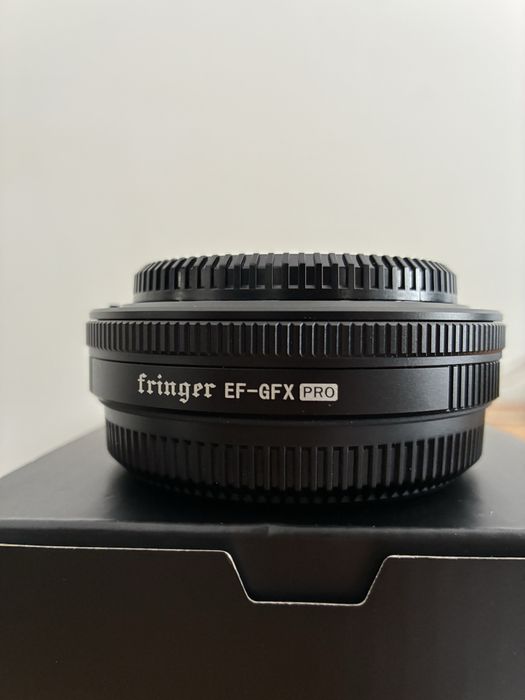 Adaptador Fringer EF-GFX Pro – Canon EF para Fujifilm GFX (Autofocus)