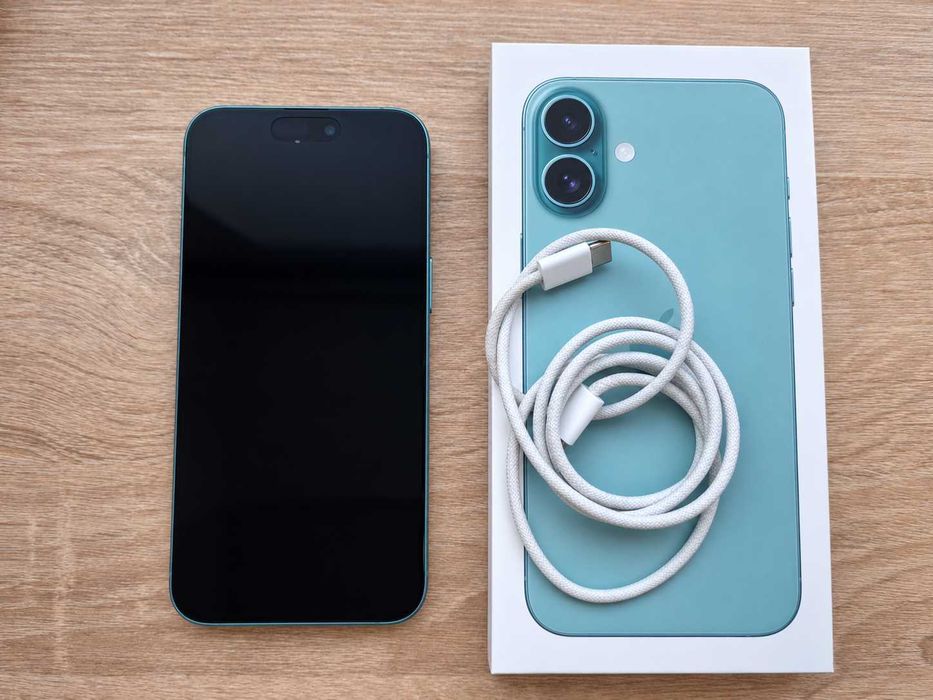 iPhone 16 Plus 128 GB | Berylowa zieleń | 91% baterii | Zadbany