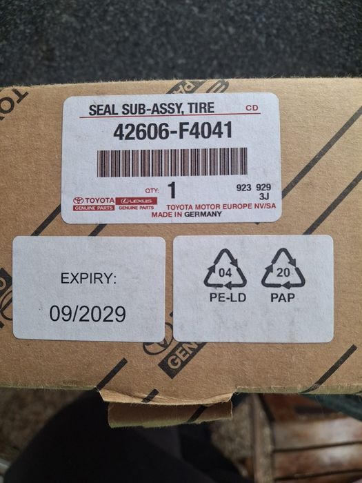 Kit vedação para pneus