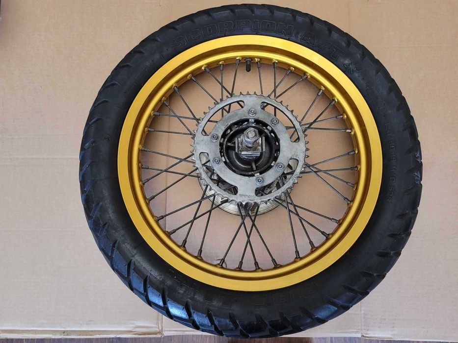 XT 125 18'' Felga YAMAHA koło XT 125 kolo XT Felga tył XT125 piasta XT felga yamaha xt koło