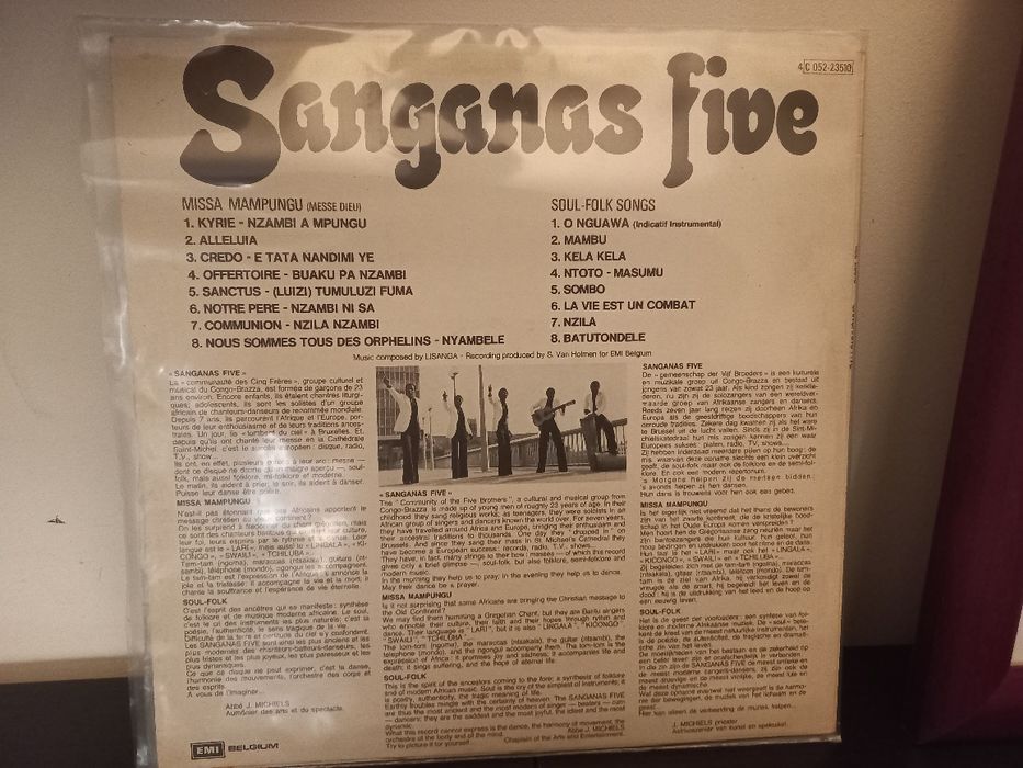Disco LP musica africana