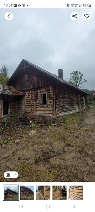 Sprzedam stodole do rozbiórki(stare drewno)