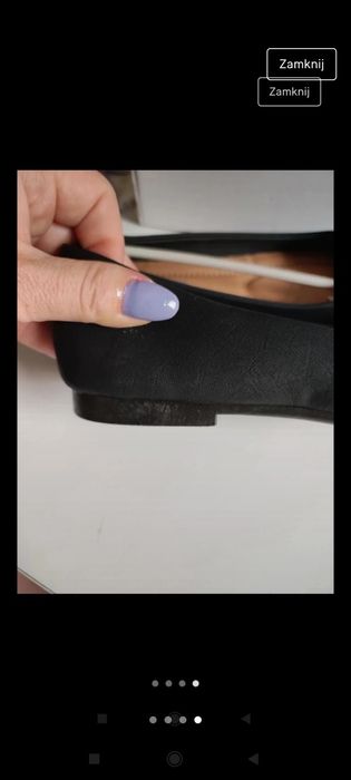 Nowe  buty -balerinki 37