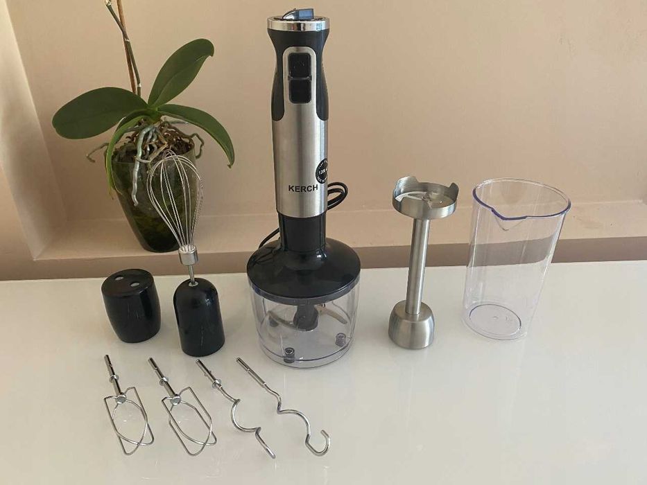 Blender Ręczny Mikser Wielofunkcyjny Turbo 1200w + akcesoria