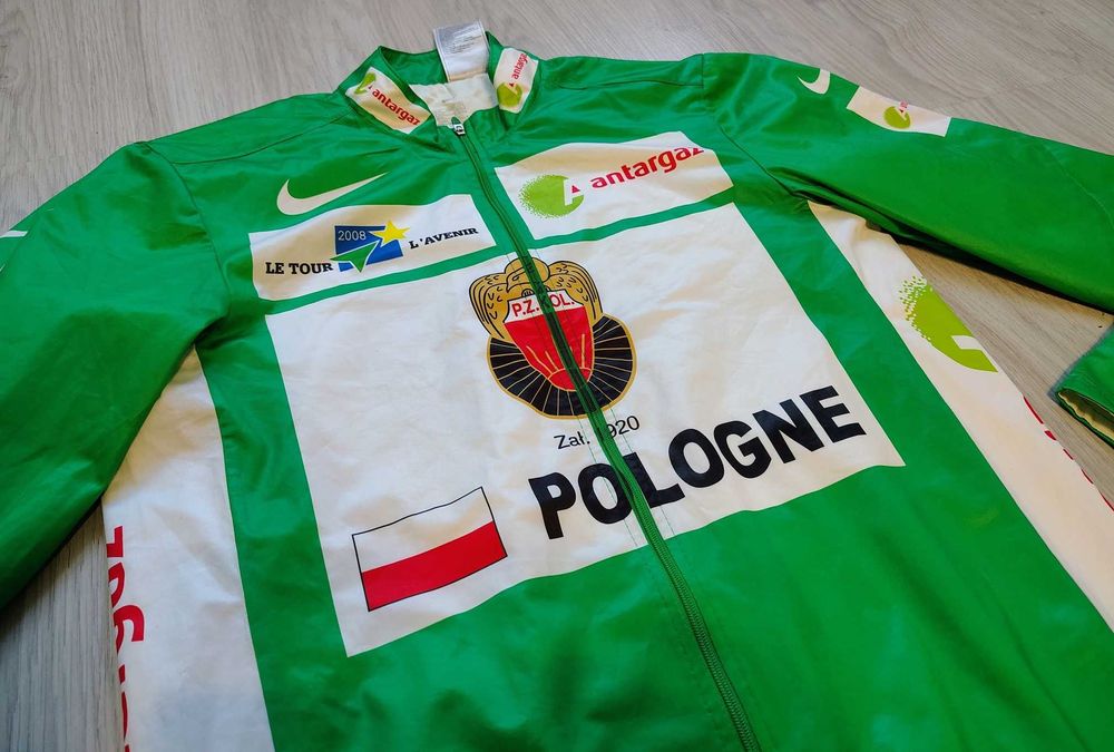 Kurtka Kolarska Nike Tour de l'Avenir 2008 M.Paterski Na Rower Szosowy