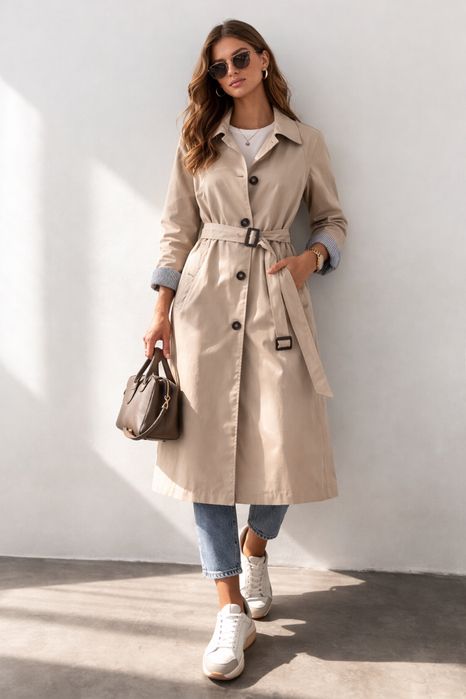 Тренч Плащ Reserved р. M