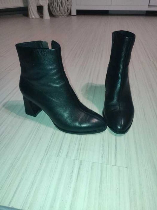 buty botki skórzane rozm. 41 firmy Simple