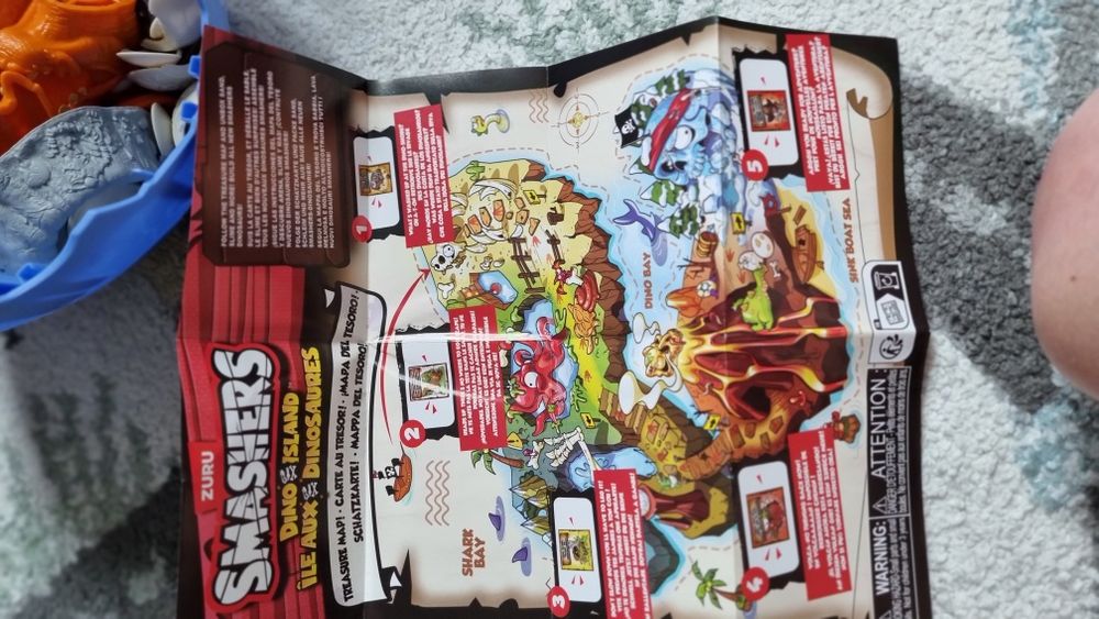 Duże Jajo Smashers dinozaur jak nowe