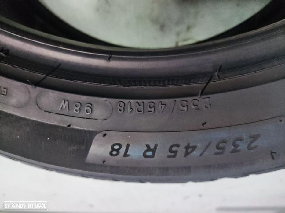 2 pneus como novos 235-45r18 michelin - oferta dos portes