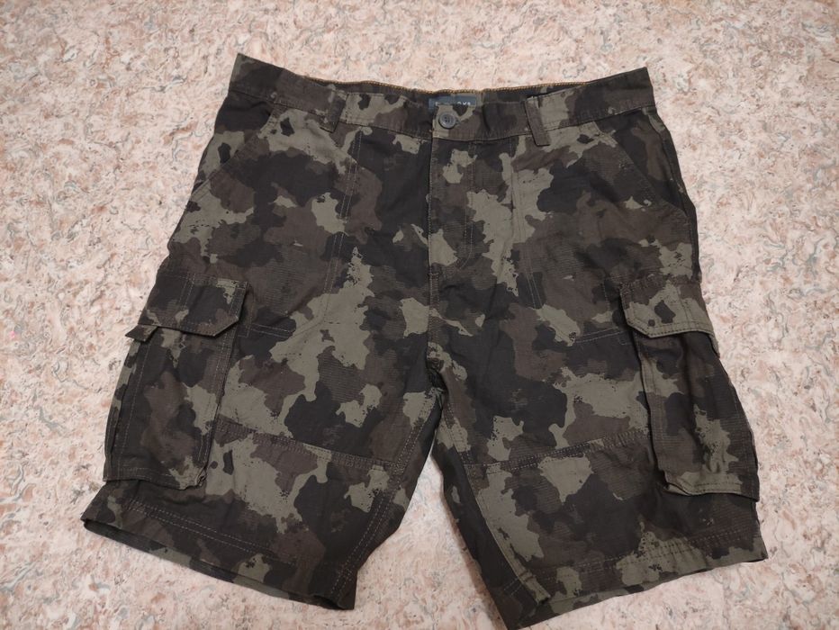 Шорти карго камуфляж тактичні Primark р.36 L-XL талія 95см