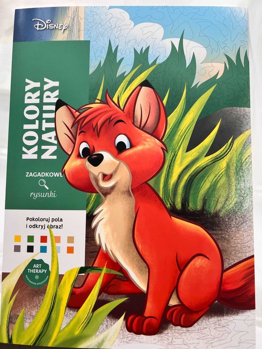 Розмальовка Дісней по номерам оригінал польське видання
