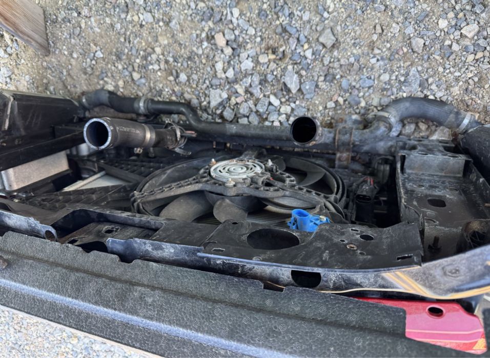 Fiat Abart 500 lift przód kompletny maska zderzak chłodnice pas lampy