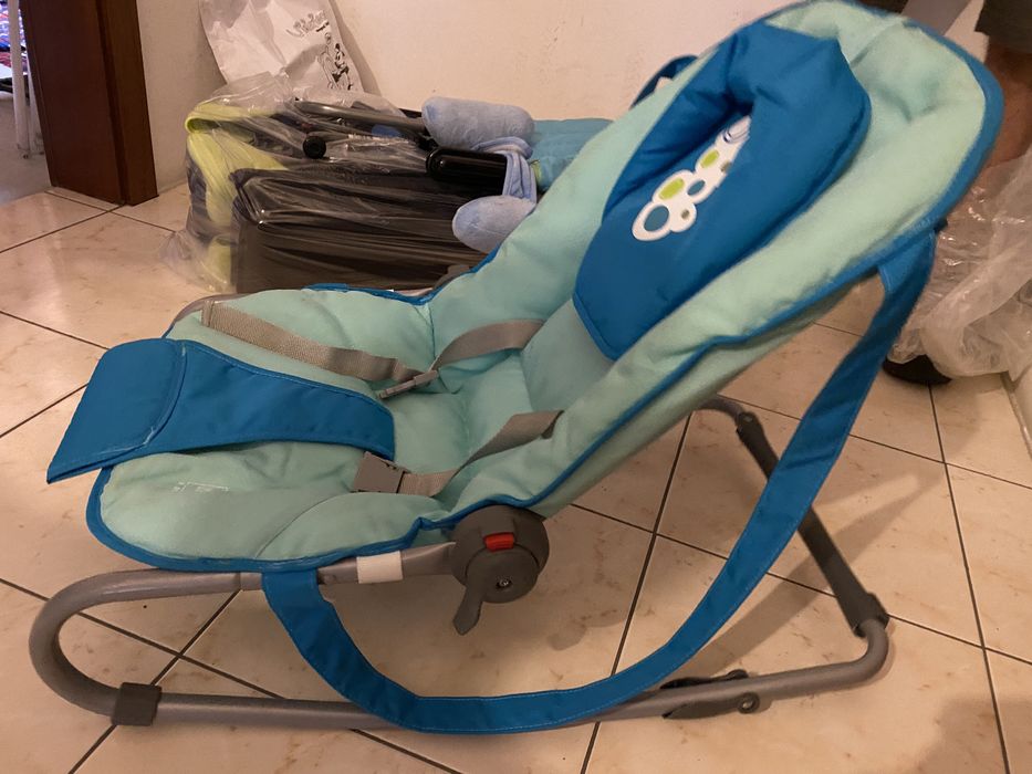 Espreguicadeira azul