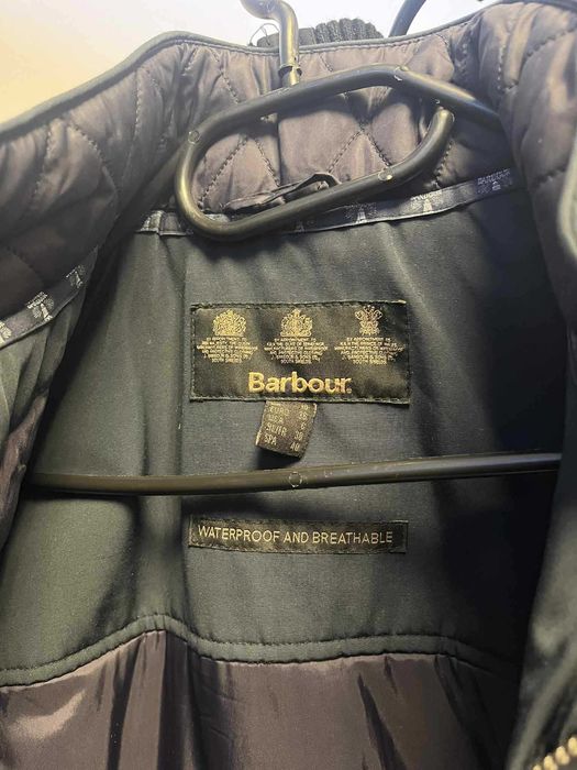 Barbour Epler Waterproof Breathable Hooded Jacket 36 roz S