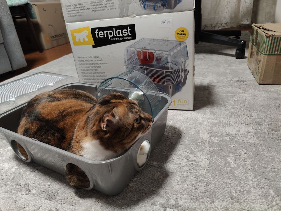 Клетка для хомяков Ferplast Combi 1 Fun