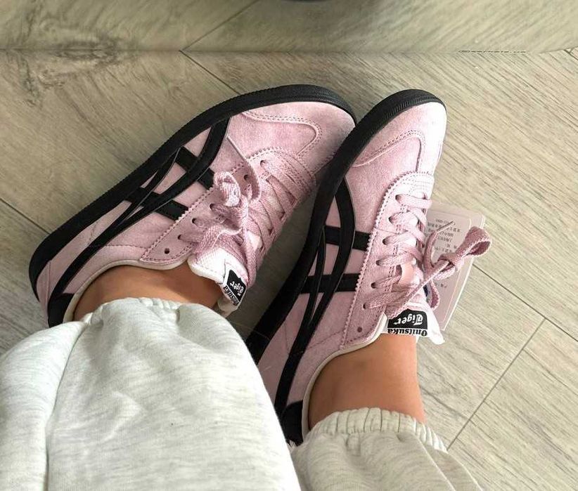 Кеди жіночі Asics Onitsuka Tiger Pink Black (36-41)