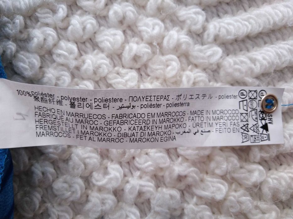 Camisa Colorida Azul Cordel Zara S