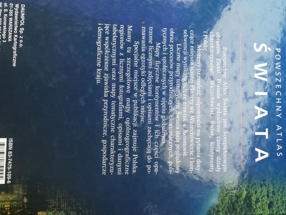 Atlas świata 11 zł