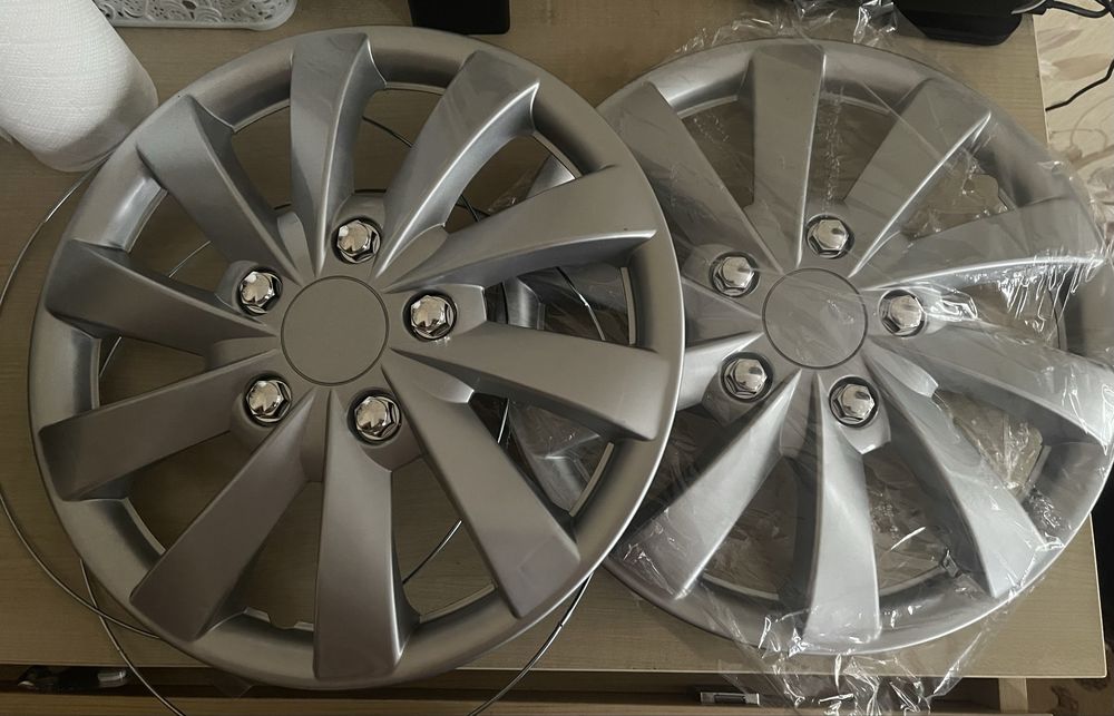 Ковпаки на диски r14 Carfase