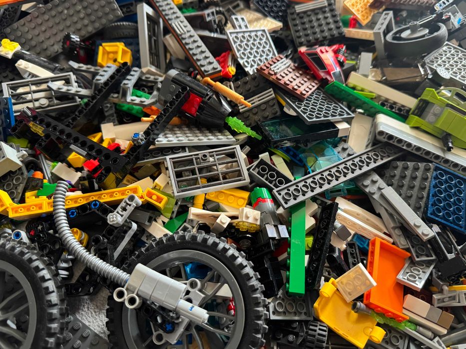 LEGO klocki ORYGINALNE mieszanka TECHNIC, CITY 6kg