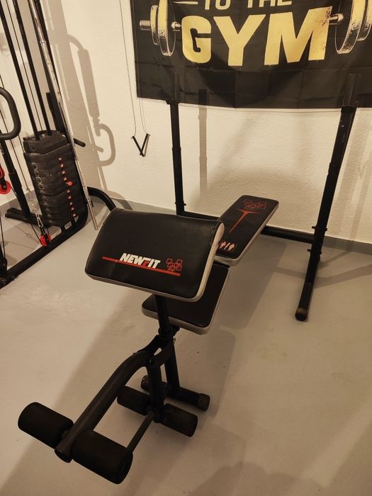 Banco de supino usado