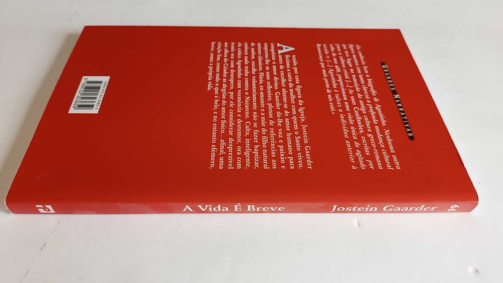 A Vida é Breve de Jostein Gaarder