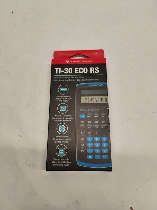 Kalkulator naukowy Texas TI 30 ECO RS