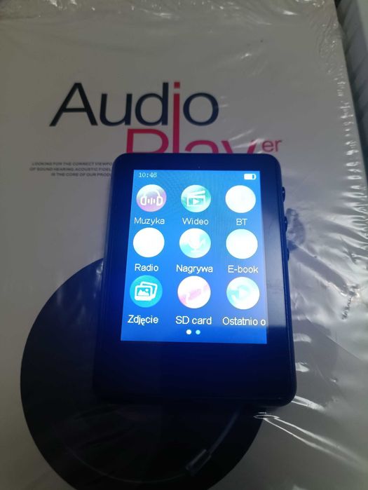 QNGEE S7 MP3 odtwarzacz przenośny audio 64GB radio ekran dotykowy 2,4"