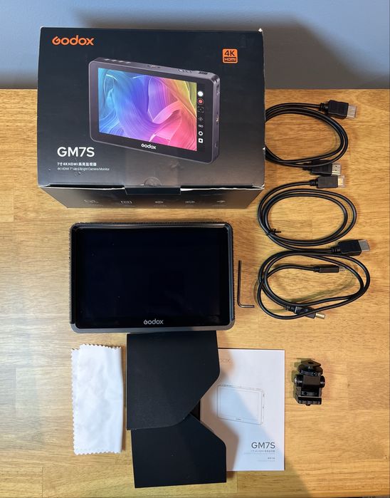 Екран/монітор Godox GM7S 7" 4K HDMI Touchscreen Ultra-Bright