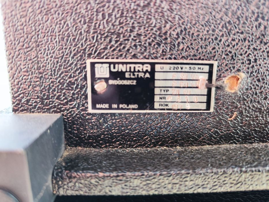 Stan Kolekcjonerski Kolumna Eltron 2x60W + Wzmacniacz Eltron