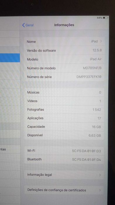 Ipad air como novo