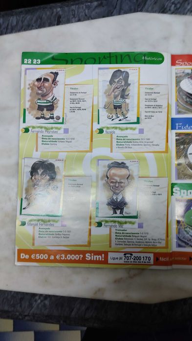 Caderneta Cromos A Bola 2005