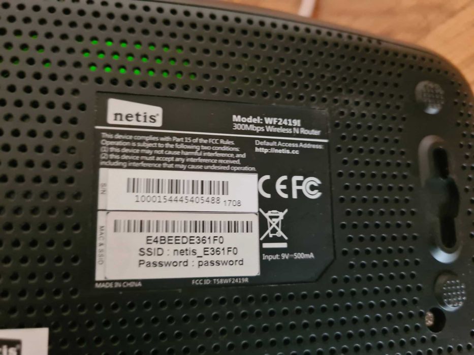 Router Netis model WF24191