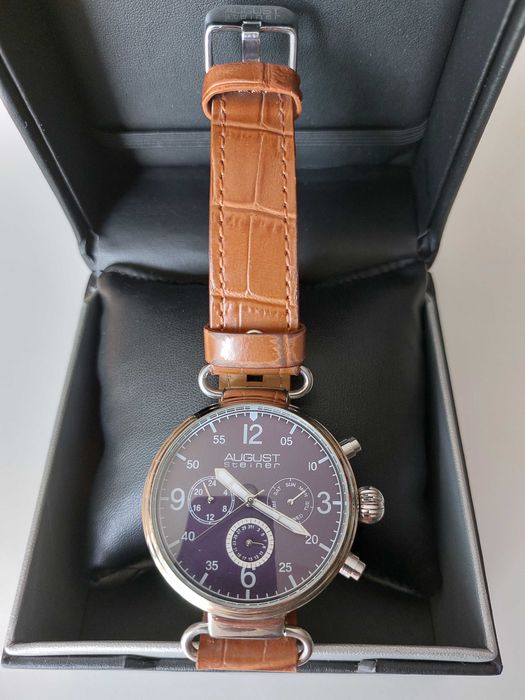 Vários Relógios Quartz em bom estado, Akribos e August Steiner