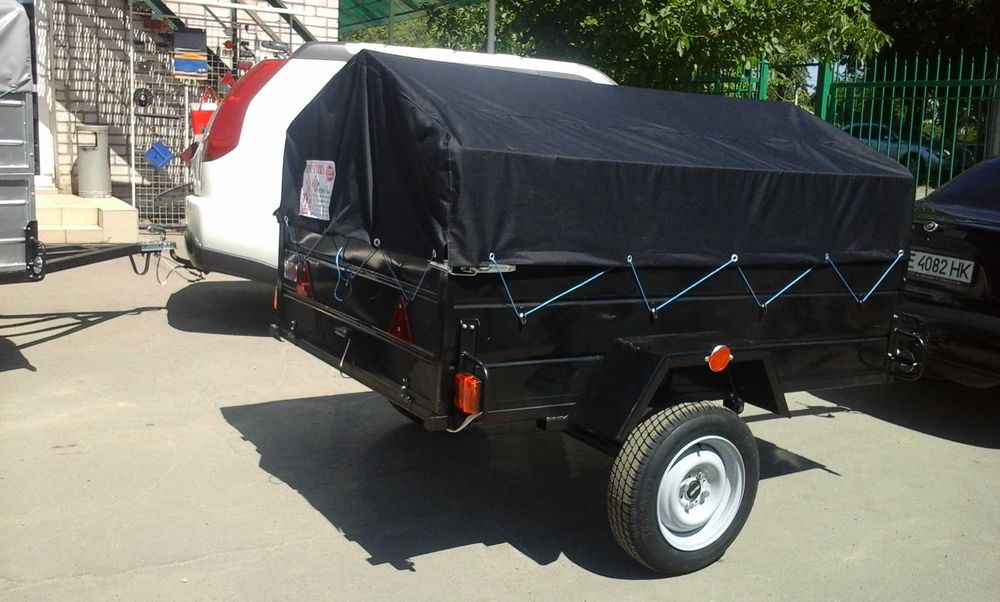 Новий універсальний причіп із заводу 2000/1300/450 Документи  для МРЕВ