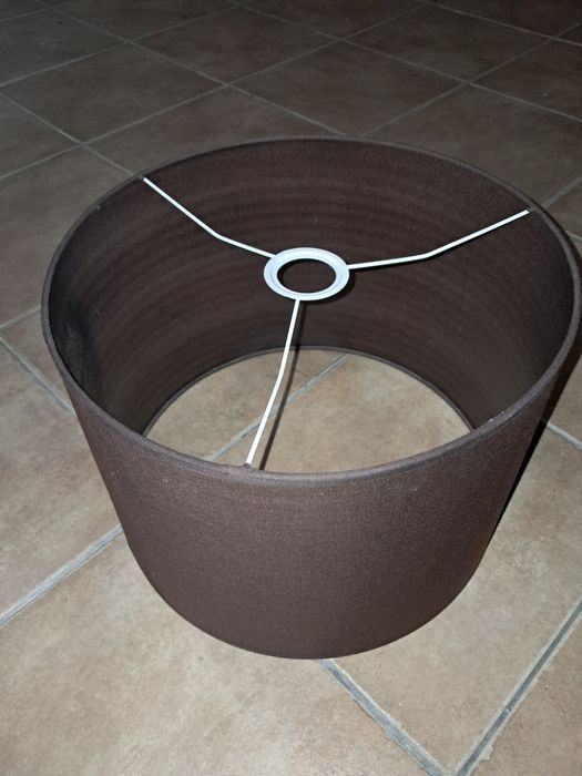 Abajour de teto castanho