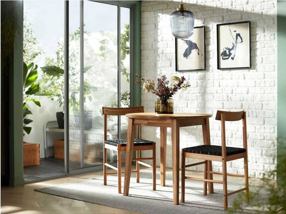 Mesa e duas cadeiras NACKANÄS ikea