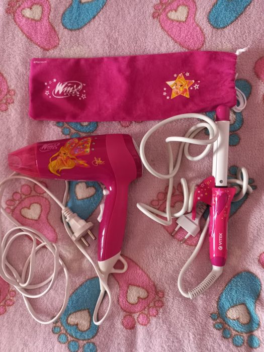 Фен та плойка Winx для принцеси