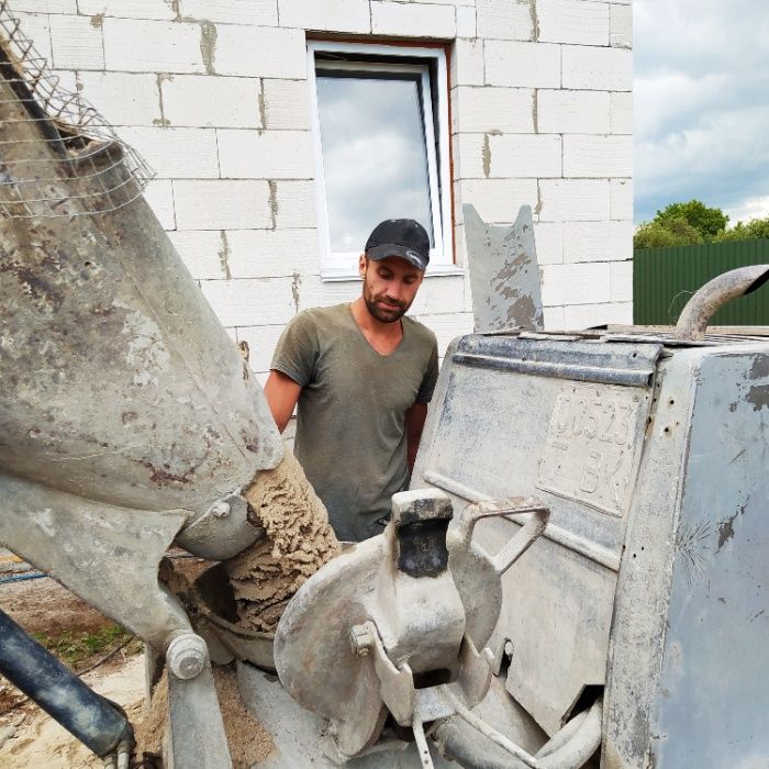 Заливка підлог машинним способом.Стяжка пола. Стяжка по теплому полу ...