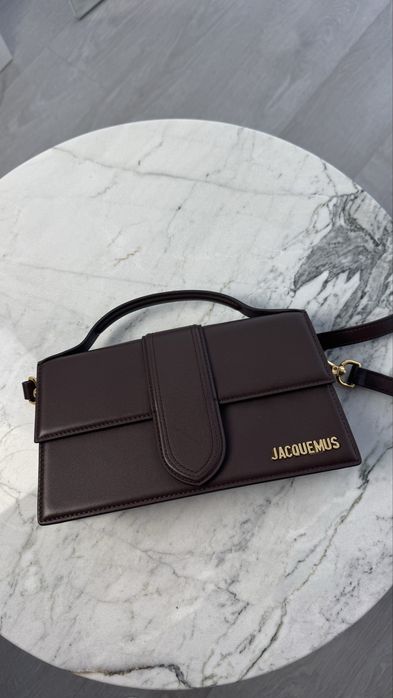 Сумка jacquemus коричневая