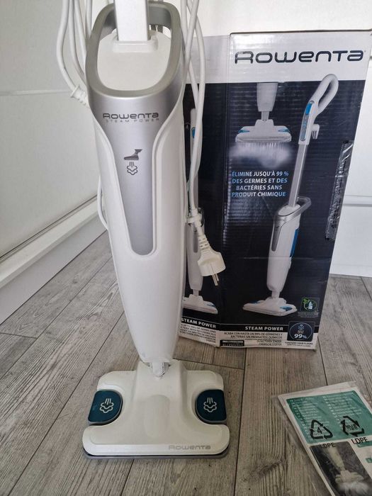 Rowenta RY6557WH Steam Power, 1200 W, elektryczny mop parowy