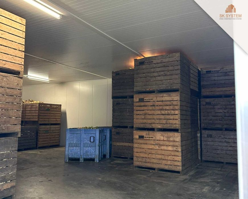 Hala 770m2 stalowa magazyn garaż chłodnia altana konstrukcja SK SYSTEM