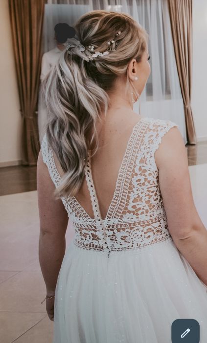 Wyjątkowa suknia ślubna rozmiar 36