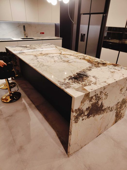 schody wewnętrzne  granitowe konglomerat blat zewnętrzne kamienia