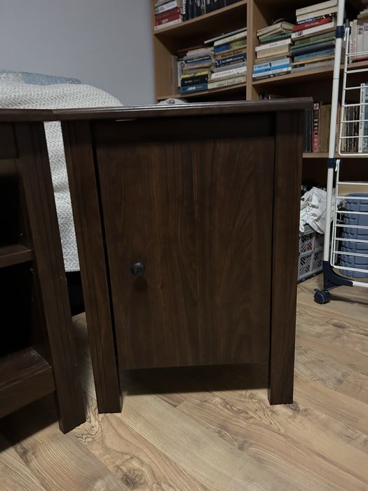 Szafka, szafka nocna, wenge, brazowa