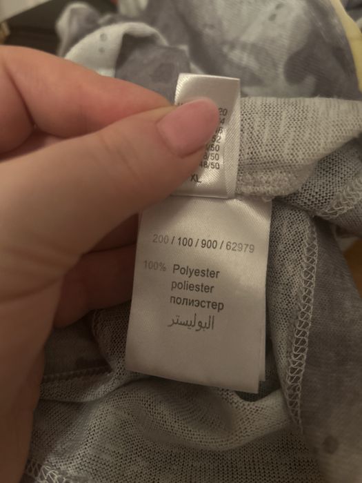 Żółto-szara bluzka