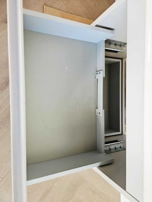 Szafka łazienkowa z umywalką kaszmir