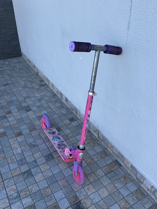Trotinete criança rosa