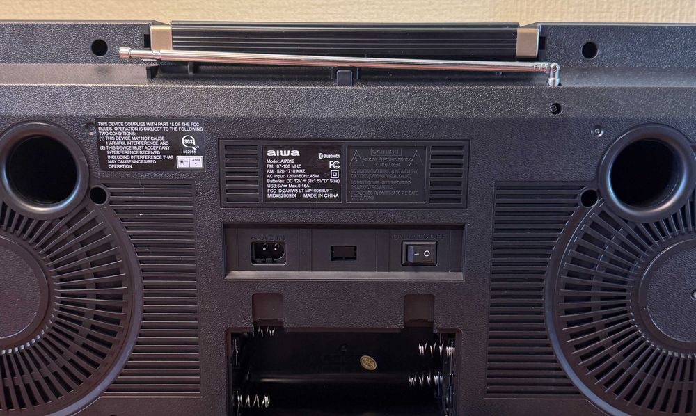 AIWA Backtrack Retro Boombox 220V (NEW!Оригінал!SALE)