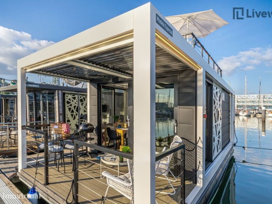 Casa barco com 1 quarto e rendimento fixo de 10% | rendimento passi...